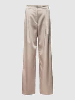 Jake*s Cocktail Wide leg bandplooibroek met steekzakken