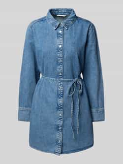 Tom Tailor Denim Relaxed fit jeansjurk van puur katoen