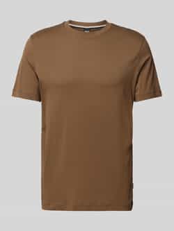 Boss T-shirt met labelprint model 'Thompson'