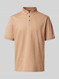 Bugatti Poloshirt met labeldetail