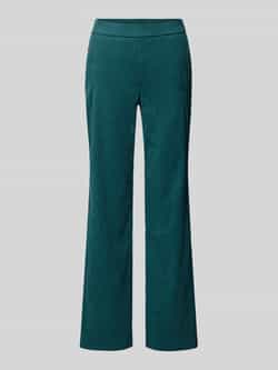 TONI Wide leg corduroy broek met achterzakken model 'Jenny'