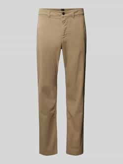Boss Orange Regular fit chino met ceintuurlussen