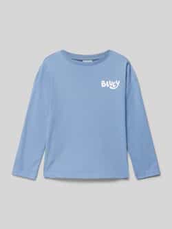 S.Oliver RED LABEL Regular fit shirt met lange mouwen van katoen met Bluey -print