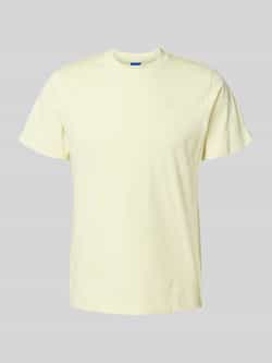 Hugo Blue T-shirt met opstaande kraag