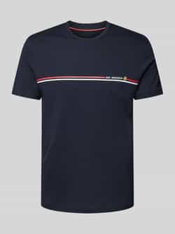 Christian Berg Men T-shirt met labelprint