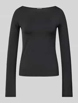 Weekday Shirt met lange mouwen en boothals model 'Annie'