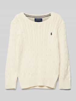 Polo Ralph Lauren Kids Gebreide pullover met labelstitching