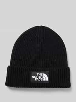 The North Face Gebreide muts met labelpatch