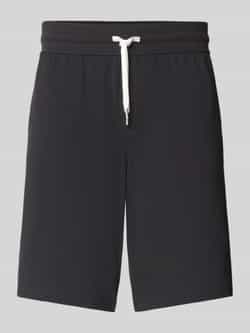Tommy Hilfiger Regular fit korte loungebroek van katoenmix