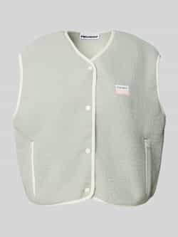 Review Gilet met drukknoopsluiting