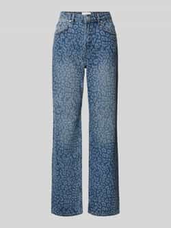 NEO NOIR Straight leg jeans in 5-pocketmodel model 'Simona'