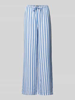 Review Wide leg pyjamabroek met tunnelkoord