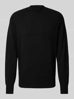 CK Calvin Klein Gebreide pullover met labeldetail gebreide herenpullover van