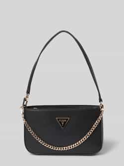 Guess Handtas met labelapplicatie model 'NOELLE'