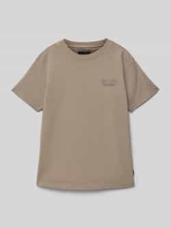 CARS JEANS T-shirt met statementprint aan de achterkant model 'CENTRAL'