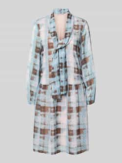 Christian Berg Woman Selection Knielange jurk met strikdetail