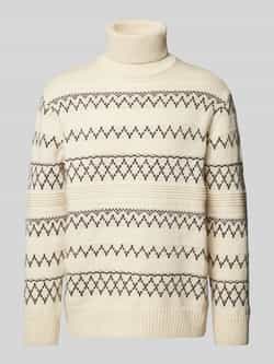 KnowledgeCotton Apparel Gebreide pullover van pure wol