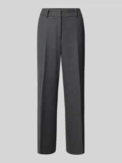 BRAX Straight fit bandplooibroek van viscosemix model 'STYLE.MAINE'
