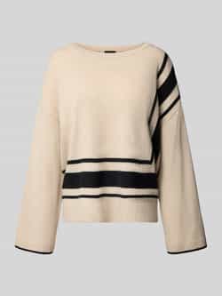 S.Oliver BLACK LABEL Loose fit gebreide pullover van wolmix