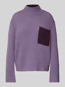 LUISA CERANO Gebreide pullover met borstzak