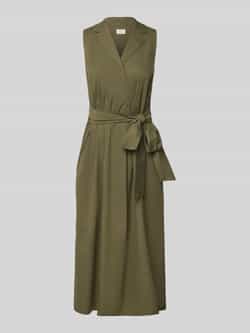 ROBE LÉGÈRE Midi-jurk met reverskraag
