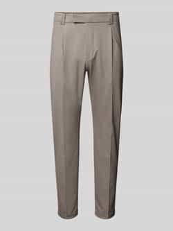 CINQUE Regular fit pantalon met bandplooien model 'SAND'