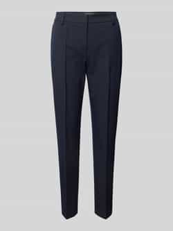 Christian Berg Woman Selection Slim fit stoffen broek met verkort model