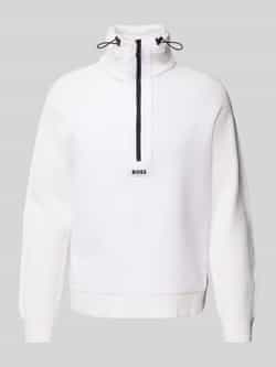 BOSS Green Sweatshirt met opstaande kraag model 'Zartic'