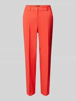 Betty Barclay Straight leg pantalon met persplooien