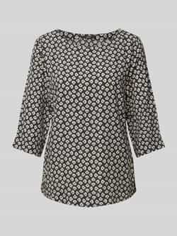 Zero Regular fit blouseshirt met 3 4-mouwen