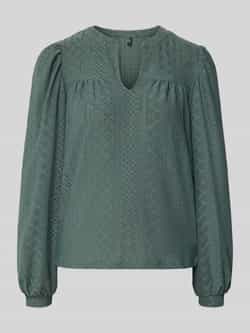 Only Relaxed fit blouseshirt met ajourpatroon model 'SANDRA'