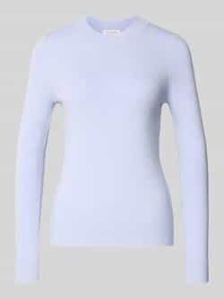 Christian Berg Woman Gebreide pullover van viscosemix met ronde hals