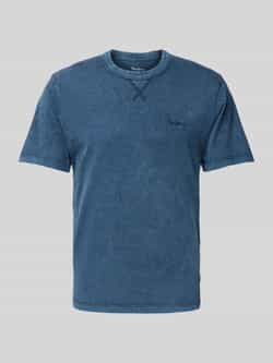 Pepe Jeans T-shirt met labelstitching model 'Silverton'