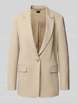 Boss Regular fit blazer met 1-knoopssluiting
