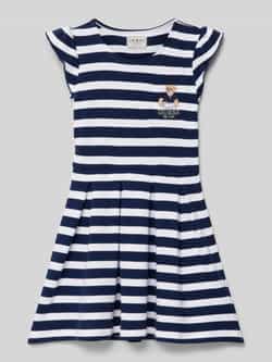 Guess Jurk met label- en motiefstitching model 'INTERLOCK'