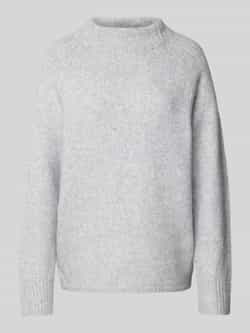 Monari Gebreide pullover met opstaande kraag