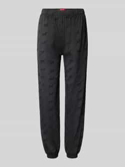 HUGO Regular fit sweatpants van katoenmix model 'LOKKY'
