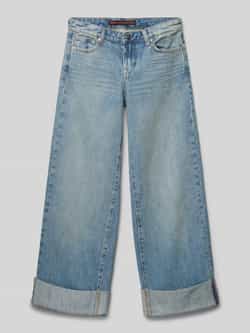 ONLY KIDS GIRL high waist wide leg jeans KOGBROOME light blue denim
