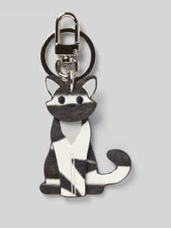 Seidenfelt Sleutelhanger met structuurmotief model 'My CAT'