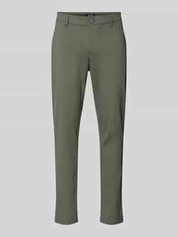 Only & Sons Tapered fit stoffen broek met achterzakken model 'MARK'