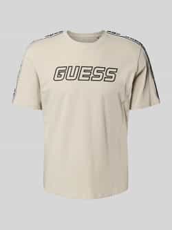 GUESS Activewear T-shirt met labeldetail