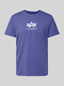 alpha industries T-shirt met labelprint