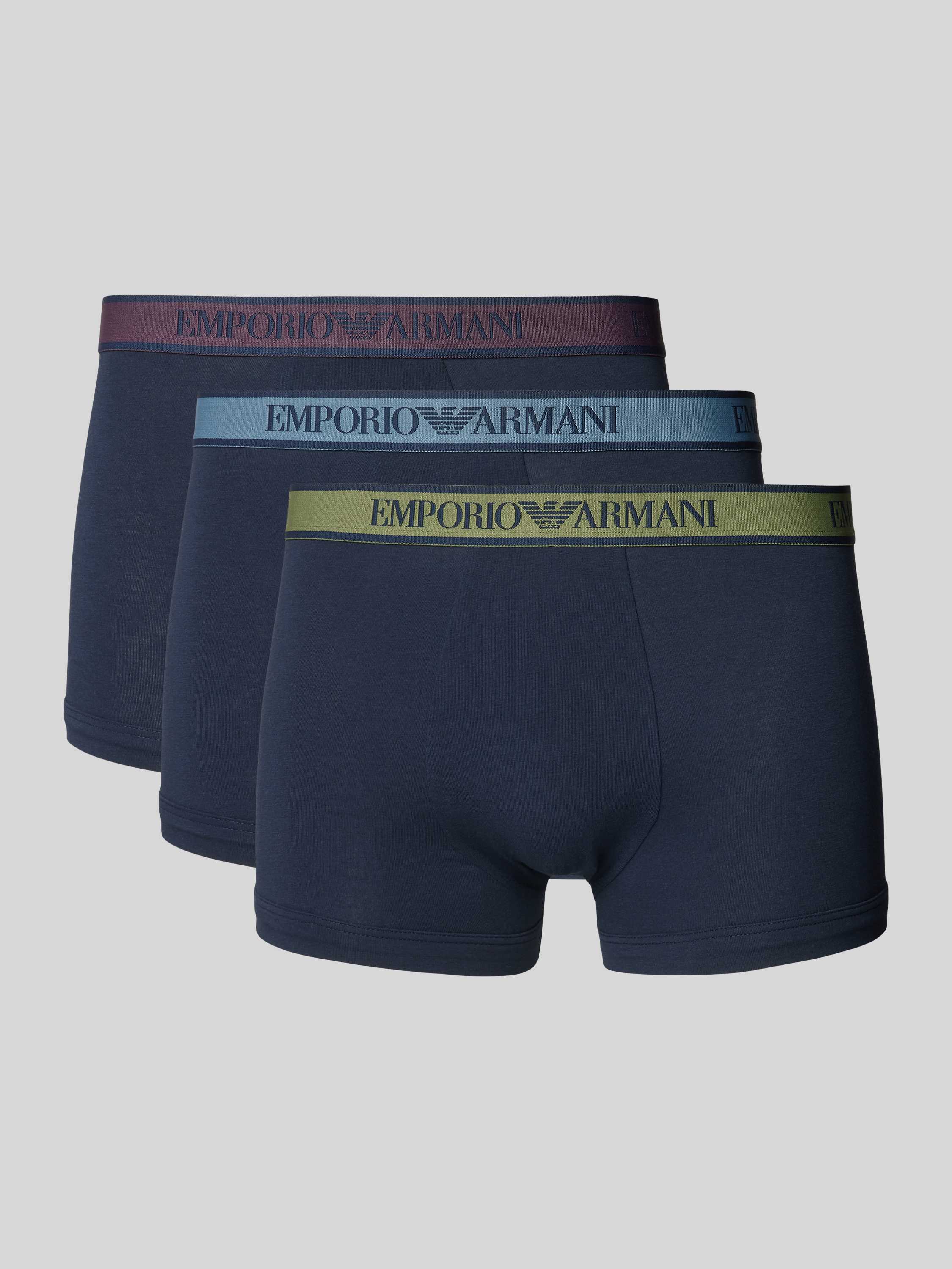 Emporio Armani Boxershort met elastische band in een set van 3 stuks