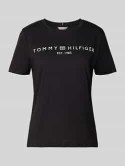 Tommy Hilfiger Regular fit T-shirt van puur katoen