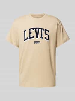 Levi's T-shirt met labelprint model 'RELAXED BABY TAB'