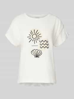 Tom Tailor Regular fit T-shirt van puur katoen