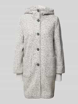 Tom Tailor Denim Regular fit lange jas met wol