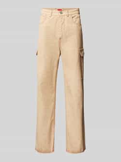 HUGO Regular fit cargobroek in 5-pocketmodel model 'Kuwet'
