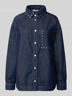 B.Young Jeansblouse met knoopsluiting model 'Kayja'