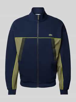 Lacoste Sweatjack met opstaande kraag